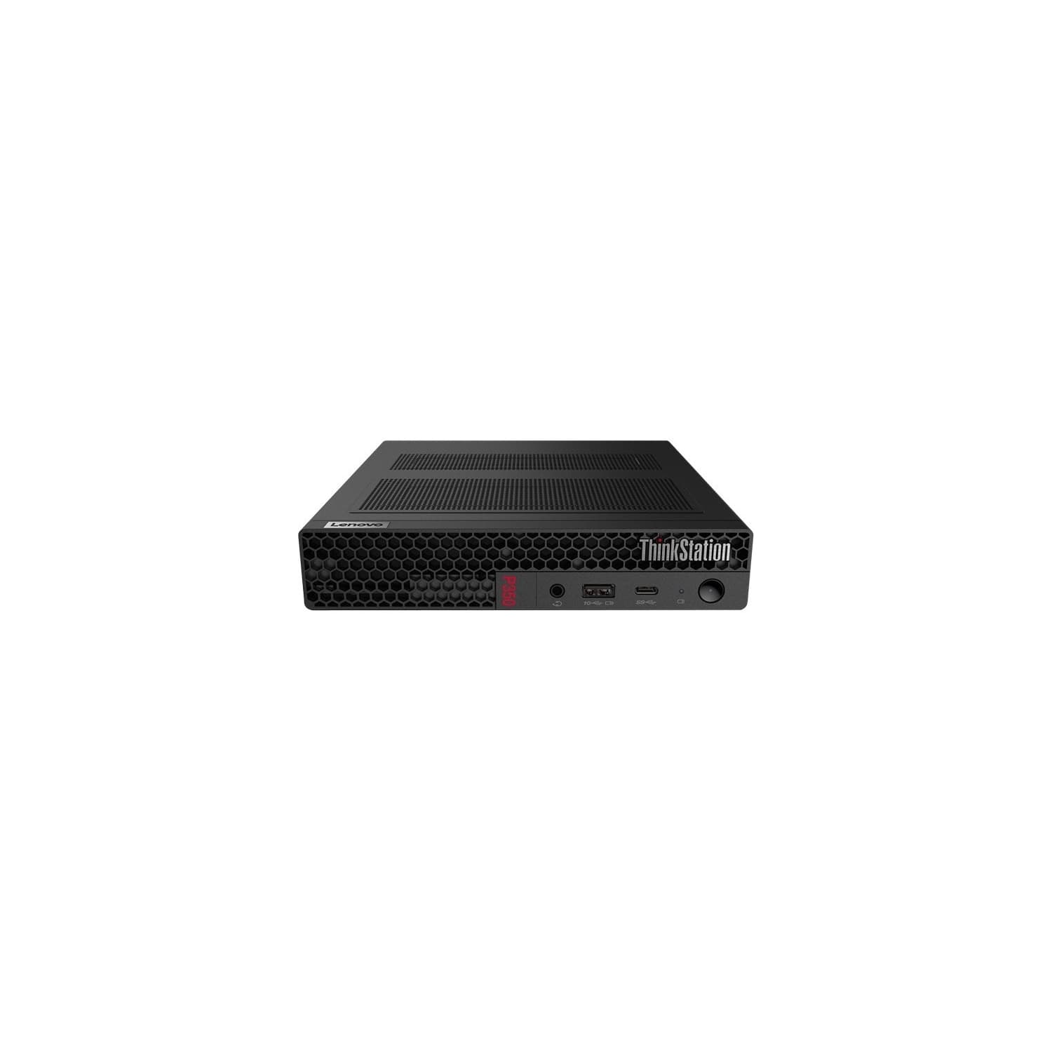Refurbished (Excellent) Lenovo Business ThinkStation P350, Tiny Workstation, nVidia Quadro P1000 GPU with 4x mDP to DP, Intel Core i7-11700T, 16GB, 512GB, 2 Years Warranty, 101342