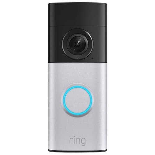 Ring Doorbell 2K Plus (Wired) Wi-Fi Video Doorbell - Nickel Silver