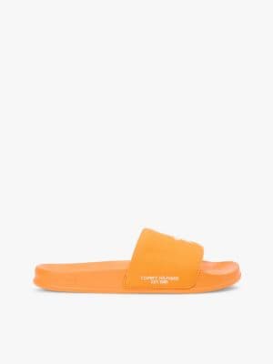 Script Monogram Canvas Pool Slide