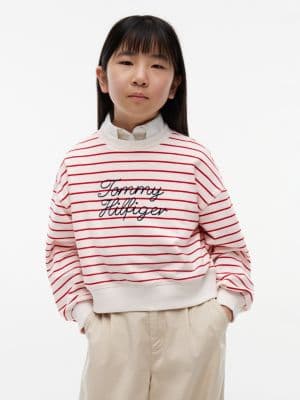 Kids' Hilfiger Logo Sweatshirt