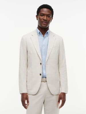 Regular Fit Dobby Blazer
