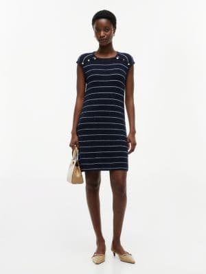 Nautical Knit Mini Dress