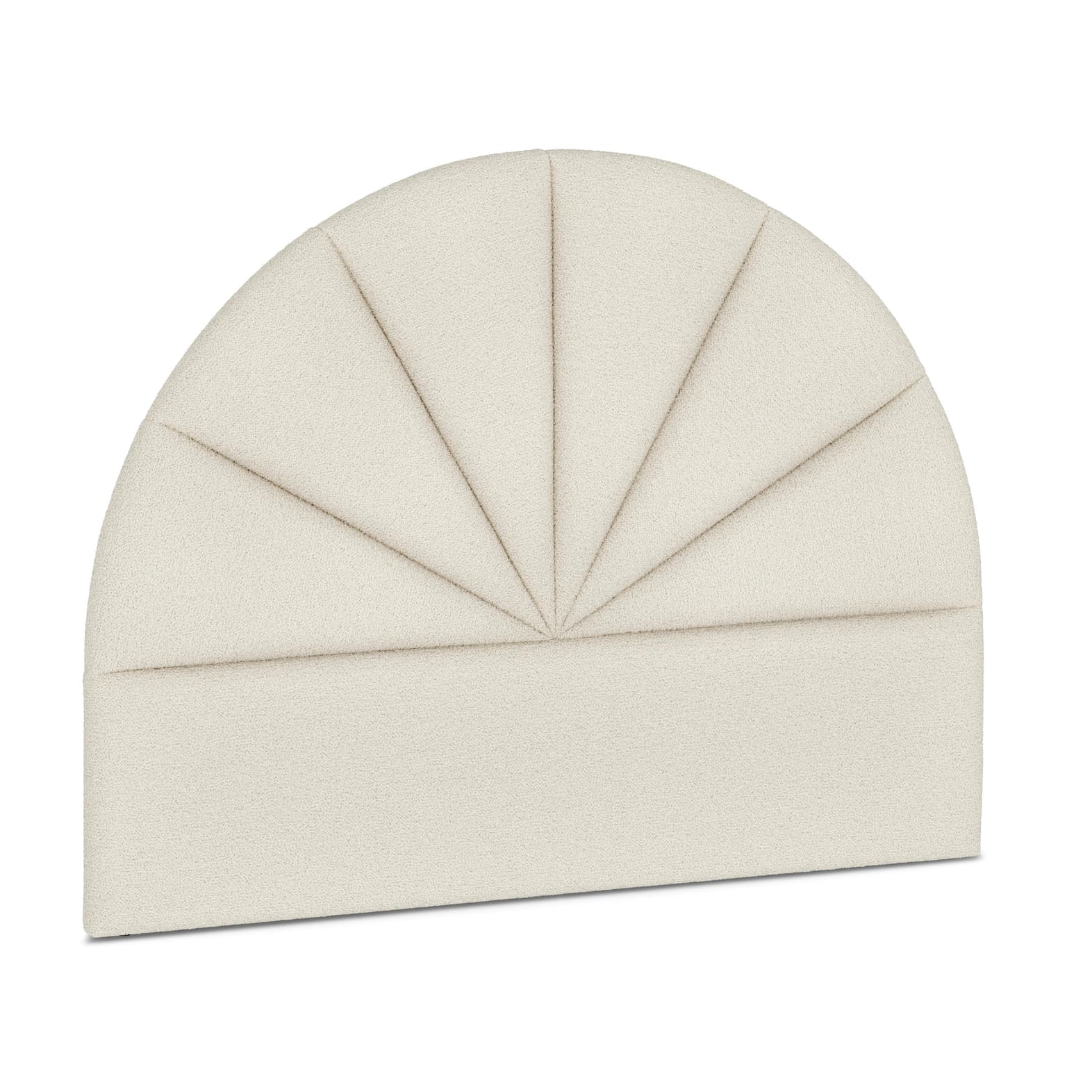Almelo Twin Headboard - Ivory Wool Bouclé