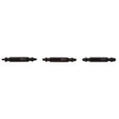 CRAFTSMAN DoubleLok Screw Extractor Set - Assorted Sizes - M2 High-Speed Steel - 3-Pack