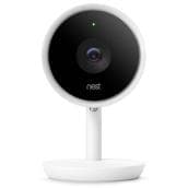 Google Nest Cam IQ Indoor Security Camera - Wi-Fi - 1080p HD - White