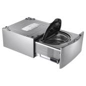 LG SideKick Pedestal Washer - High Efficiency - 1.1-cu ft - Stainless Steel - SmartDiagnosis