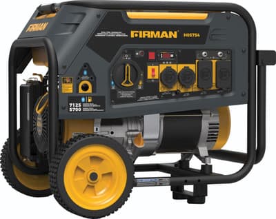7,125W Open Frame Dual Fuel Generator