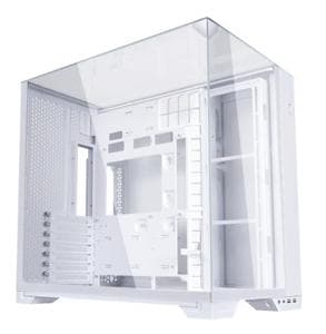 Lian Li O11 VISION COMPACT ATX Mid-Tower Computer Case - White - Mesh / Tempered Glass Top Panel - Compatible with Back-Connect ATX Motherboards - Hidden AIO Tube Design - GPU Anti-Sag Bracket - USB 3.1 Type-C - 2x USB 3.0 - Audio Jack (O11VPW)