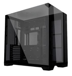 Lian Li O11 VISION COMPACT ATX Mid-Tower Computer Case - Black - Mesh / Tempered Glass Top Panel - Compatible with Back-Connect ATX Motherboards - Hidden AIO Tube Design - GPU Anti-Sag Bracket - USB 3.1 Type-C - 2x USB 3.0 - Audio Jack (O11VPX)