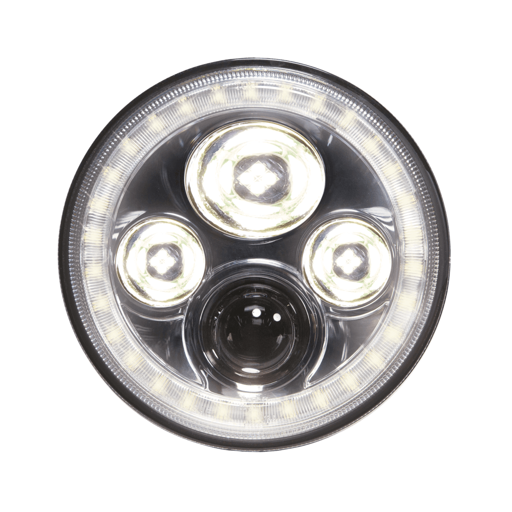 Alpena OpticDrive 2400 Lumens LED Headlights, Light Pod/Utility Light, Off-Road Vehicles & Motorcycles, 7-in