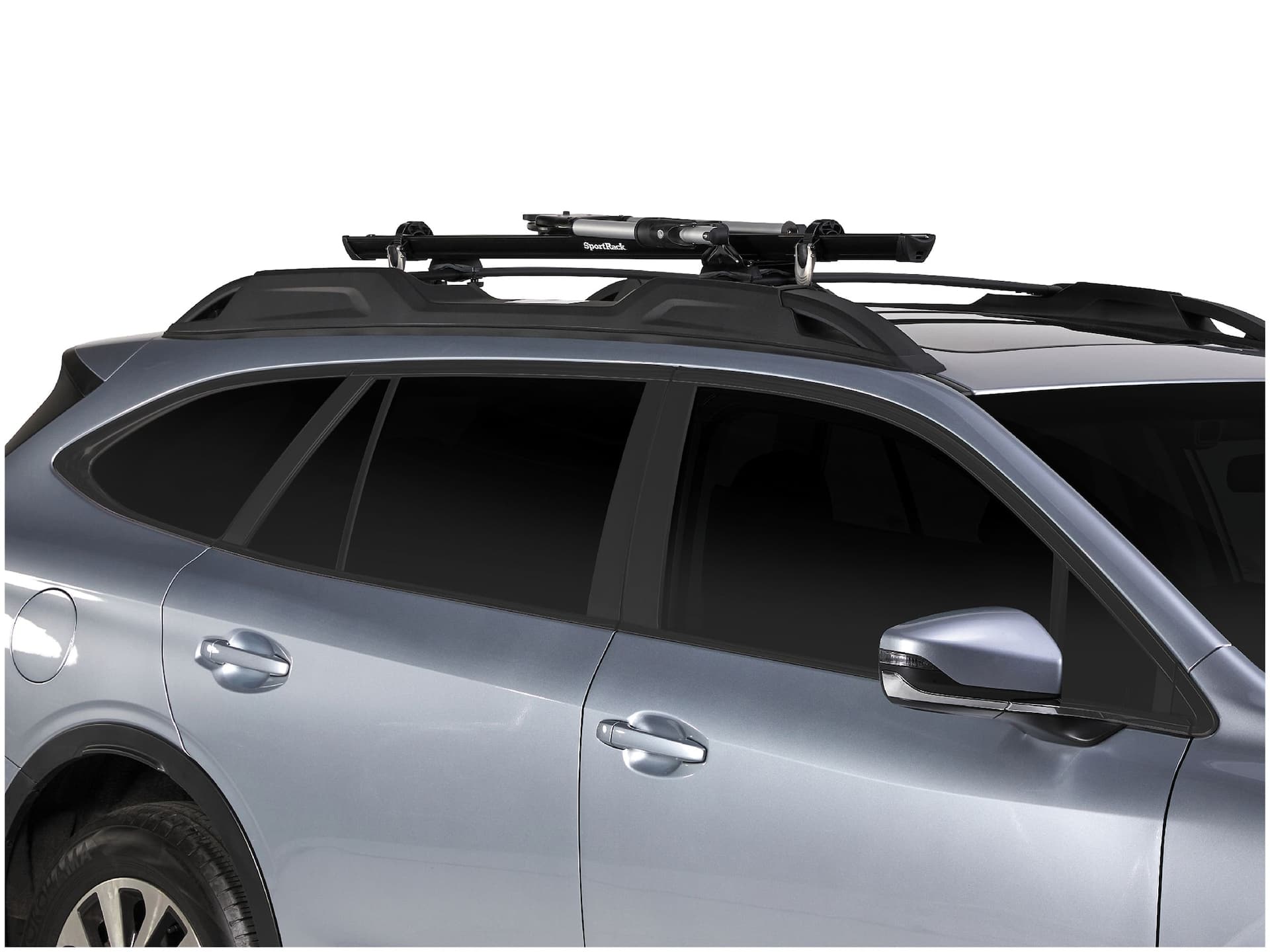 SportRack SR4885 Upshift Plus 1-Bike Upright Roof Top Mount Bike Rack, Black