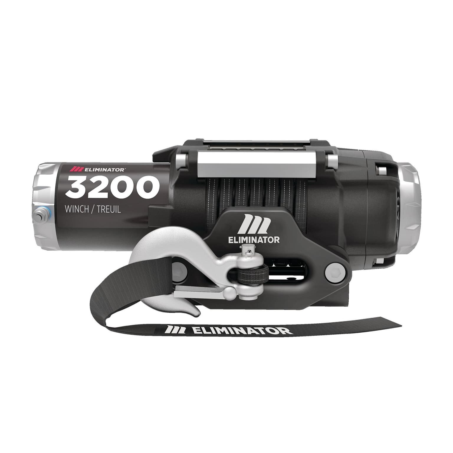 MotoMaster Eliminator Treuil avec corde synthétique, 3200-lb