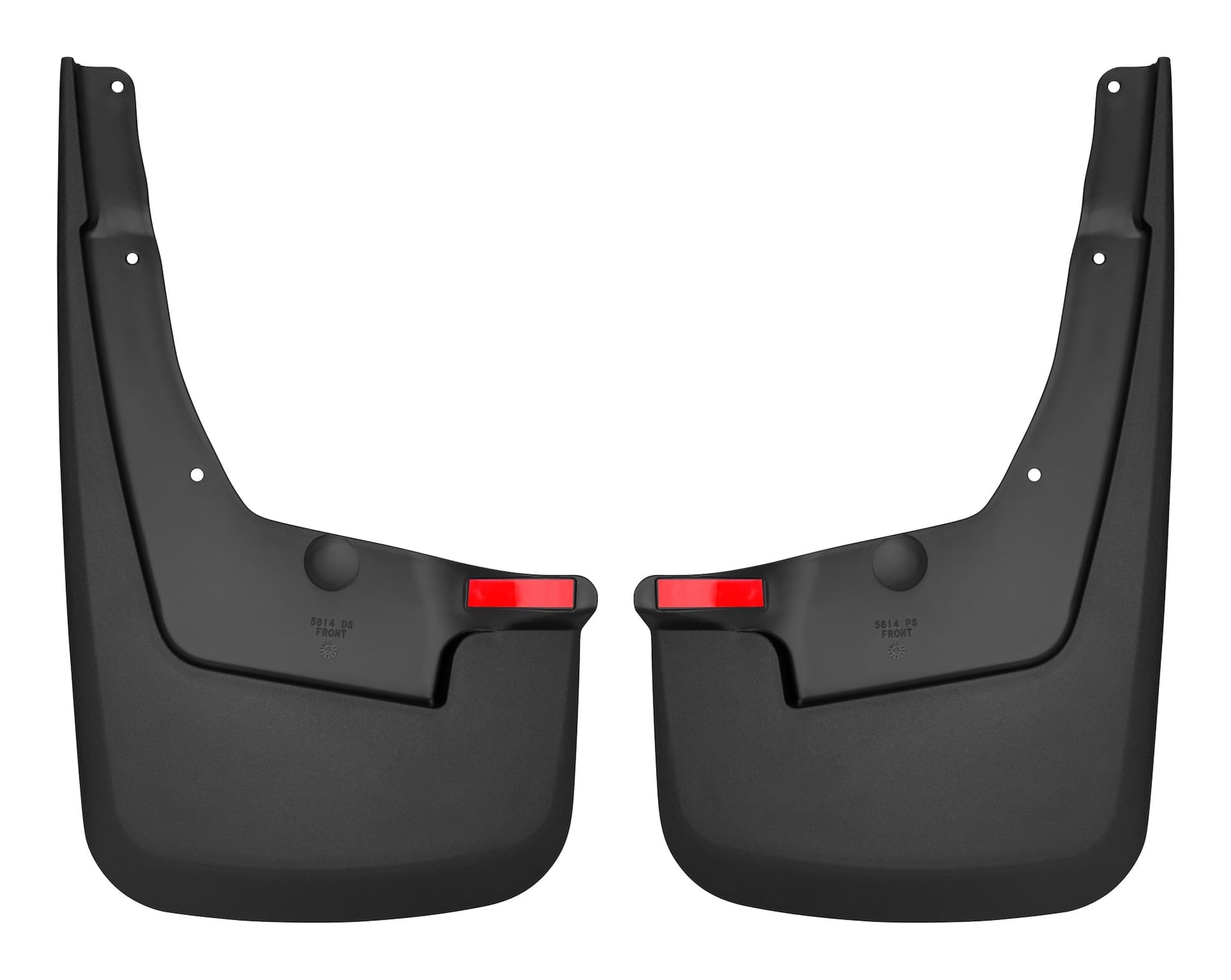 Husky Liners 58136 Custom Fit Front & Rear Mud Guards for 2019-2020 Dodge Ram Truck with OEM Flares, 4-pk