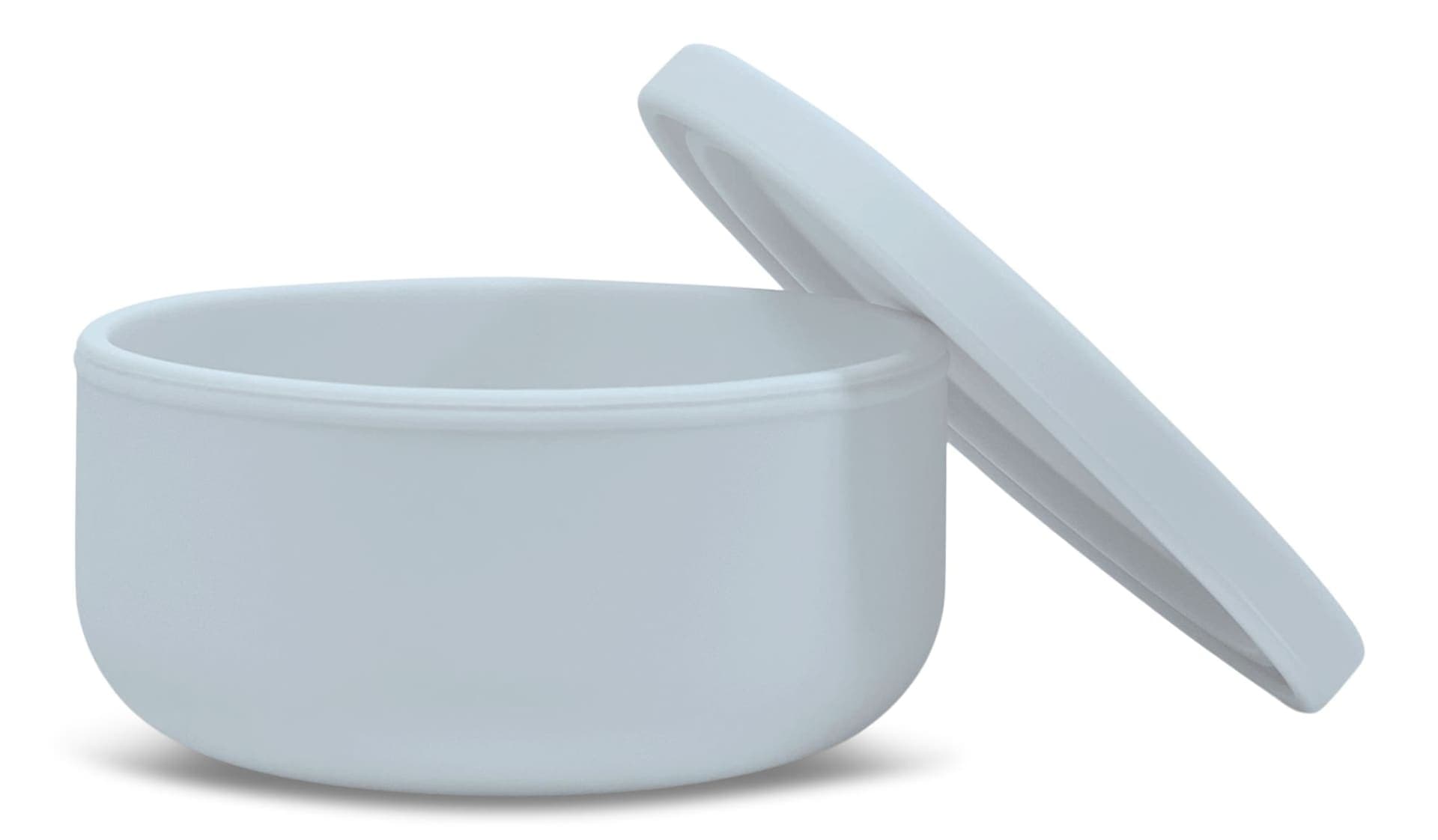 Kushies Silisnack Saver Silicone Bowl & Lid, Blue