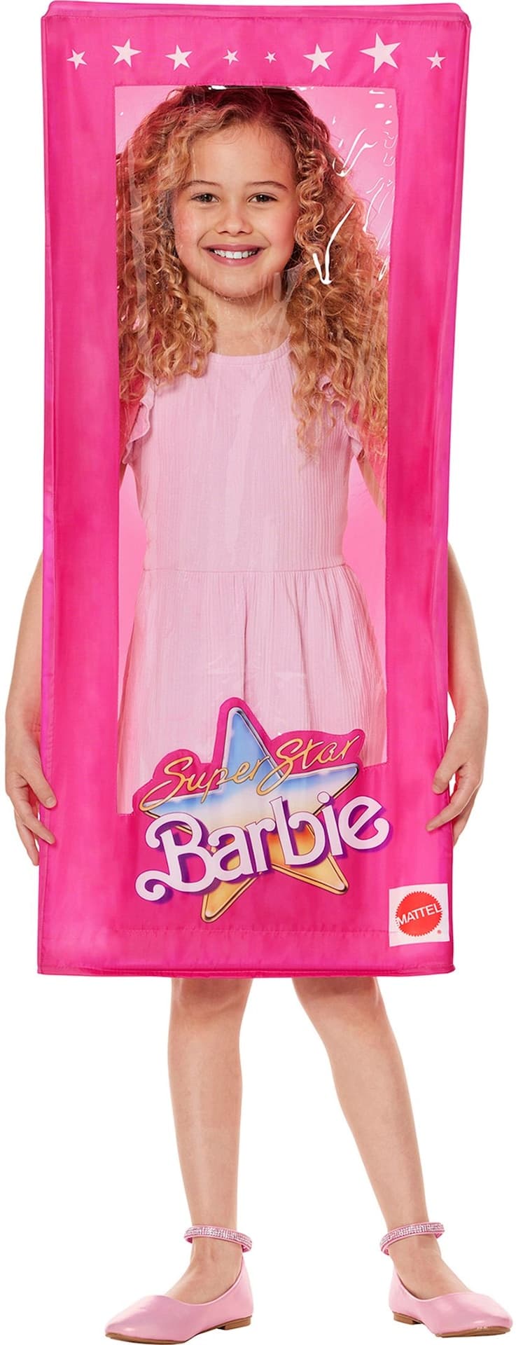 Kids' Mattel Barbie Pink Box Halloween Costume, One Size