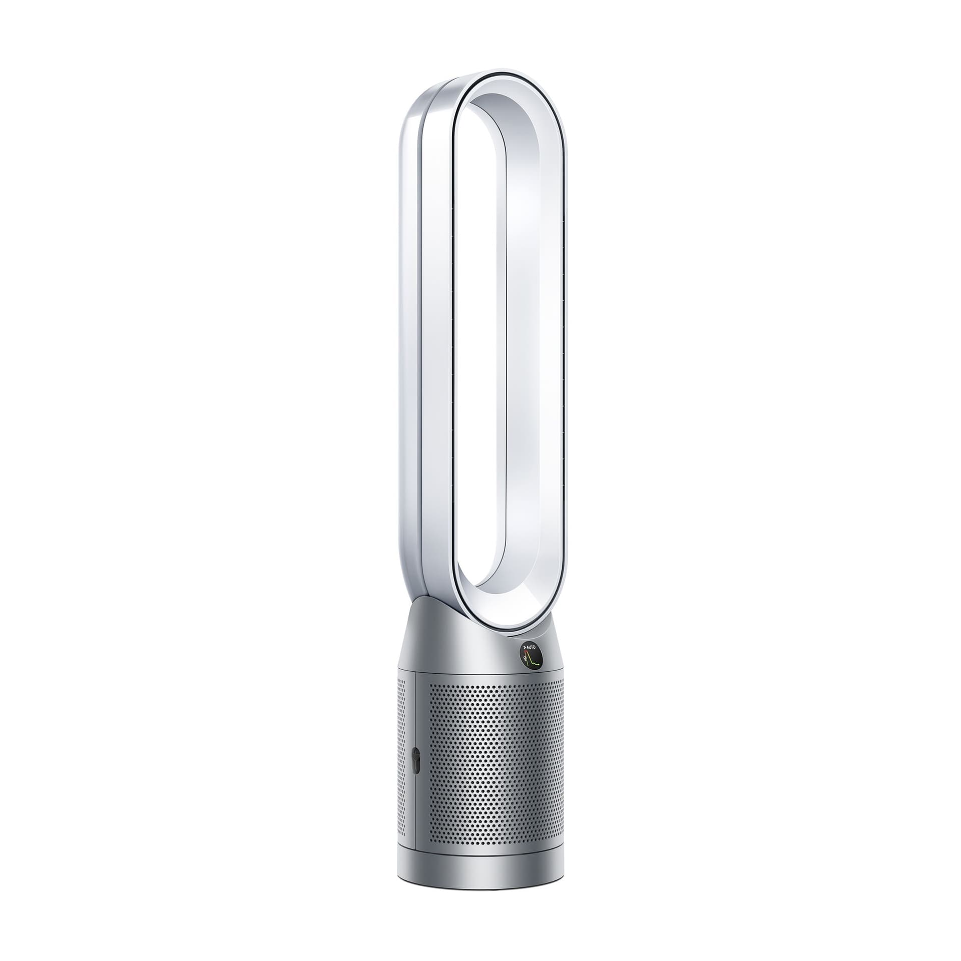 Dyson TP07 Purifier Cool HEPA Filter Oscillating Wi-Fi Air Purifier & Bladeless Fan, Removes Allergens & Odours, White/Silver