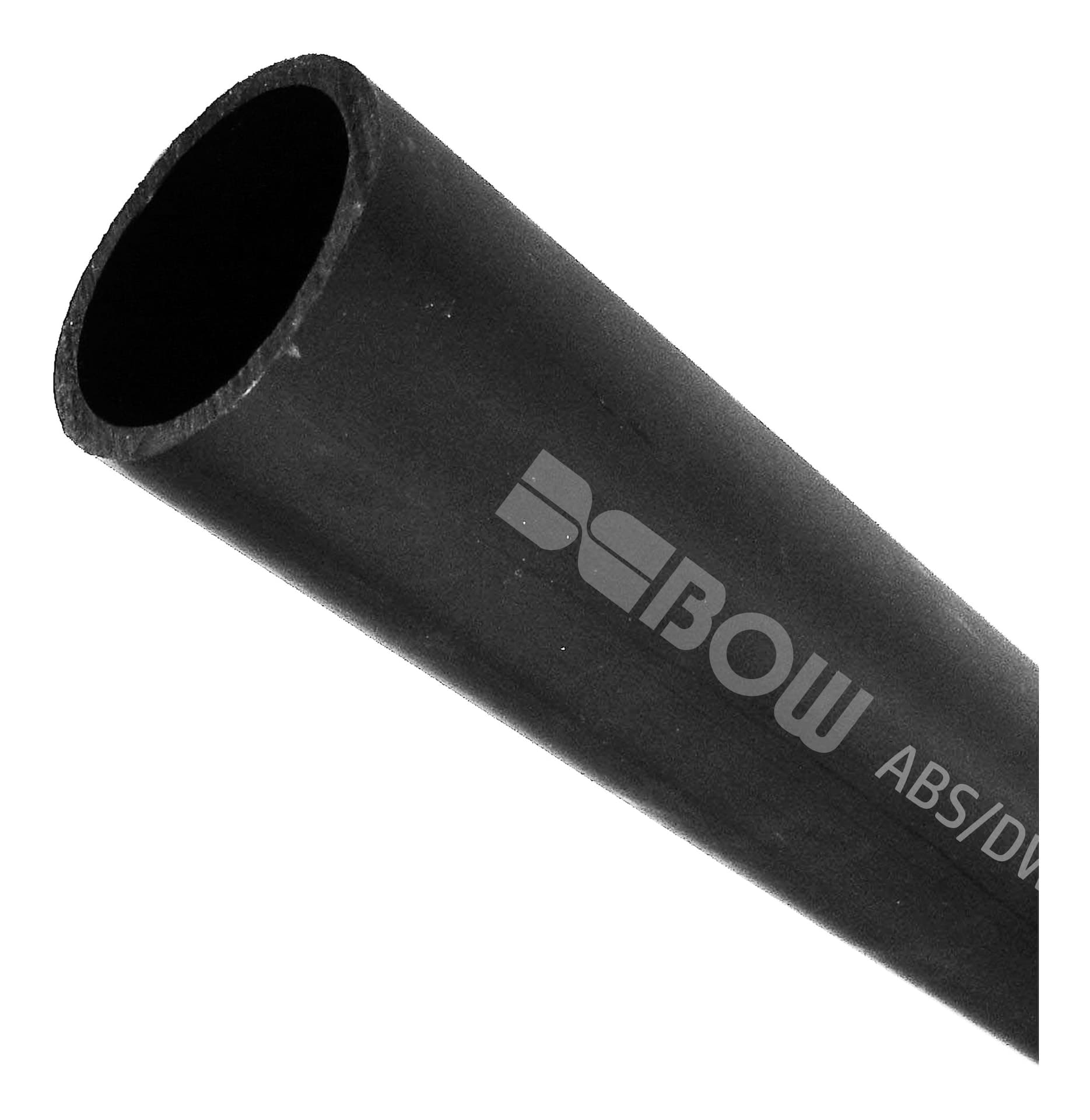 Bow ABS-DWV Pipe, 3-in x 5-ft