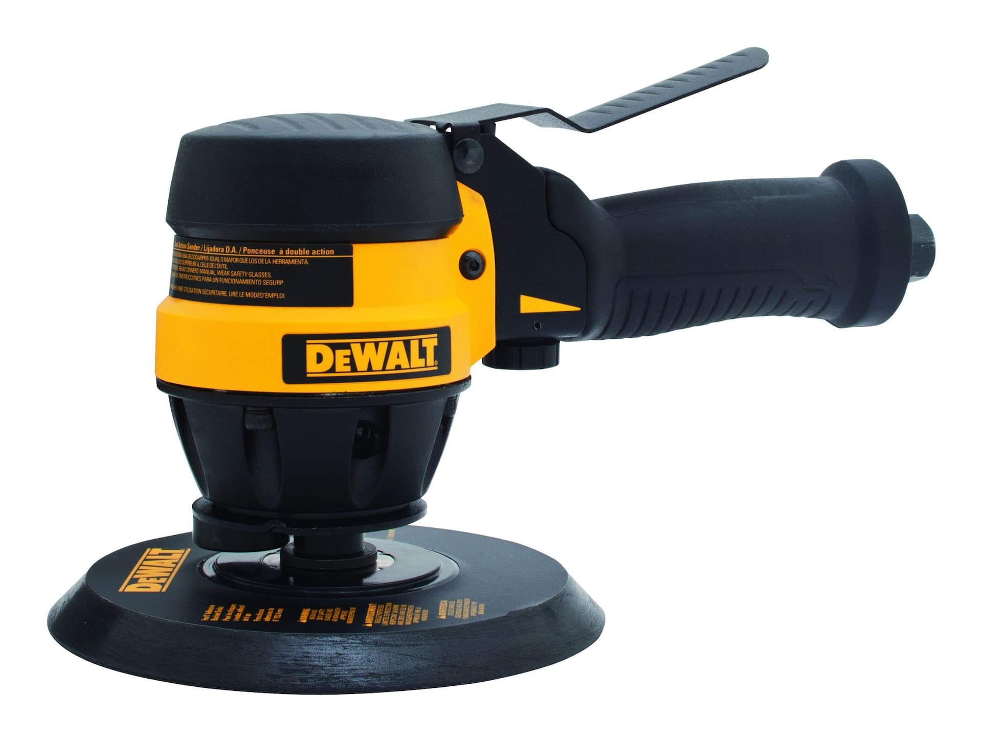 DEWALT DWMT70780 Lightweight Dual Action Pneumatic Air Sander with Touch Control Trigger, 12,000RPM
