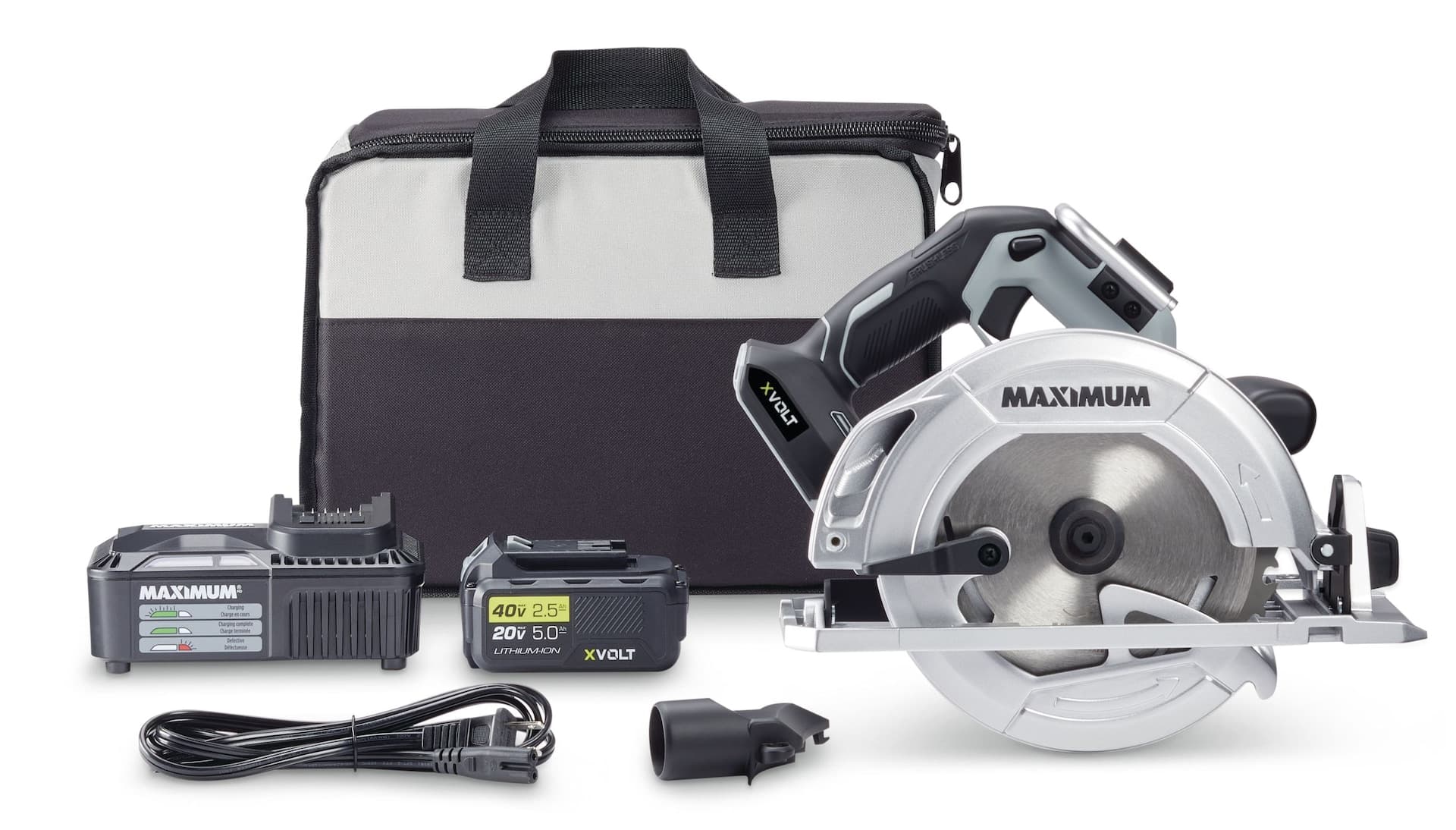 MAXIMUM 40V Brushless Circular Saw Kit, 7-1/4-in