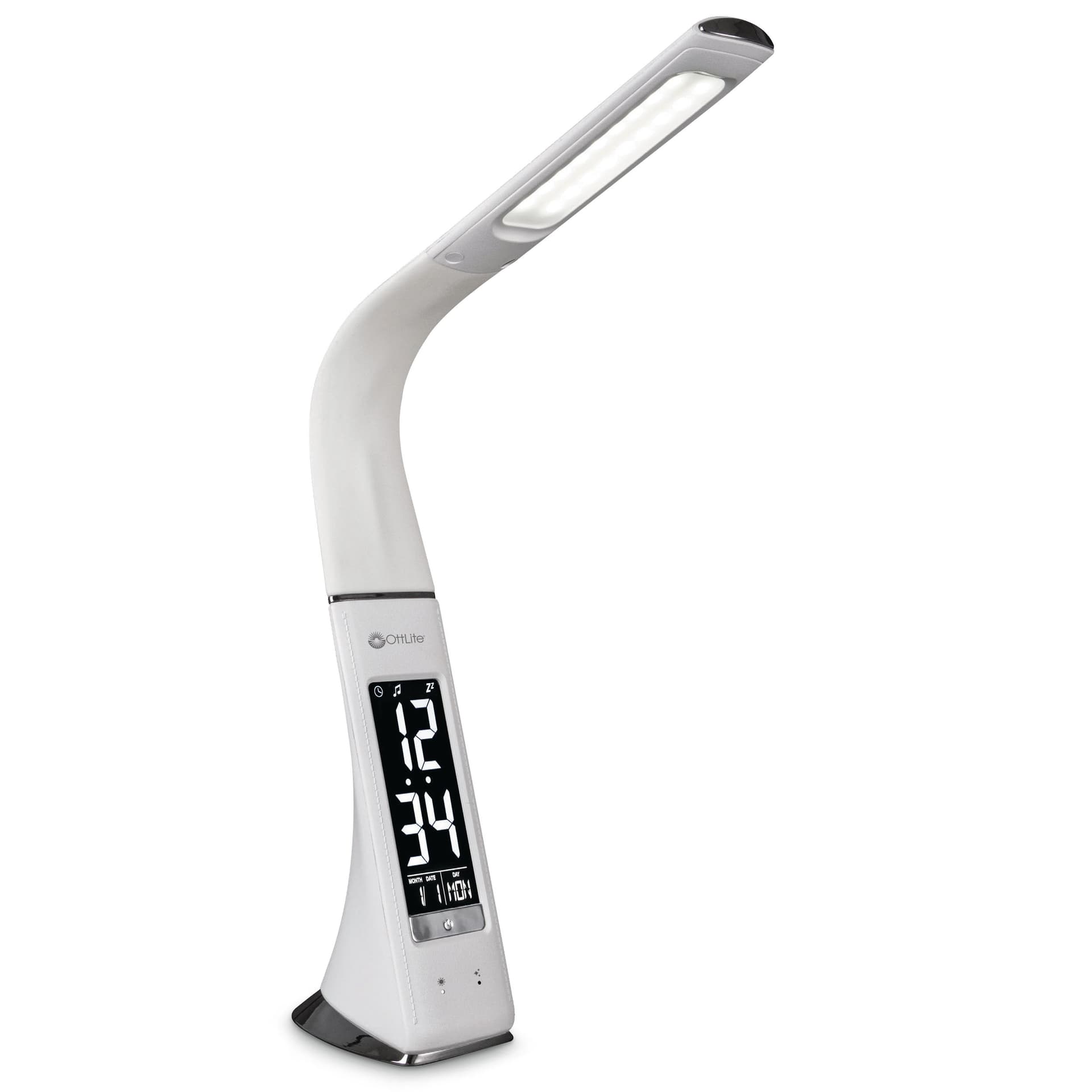 OttLite Thrive LED Sanitizing Desk Lamp, White