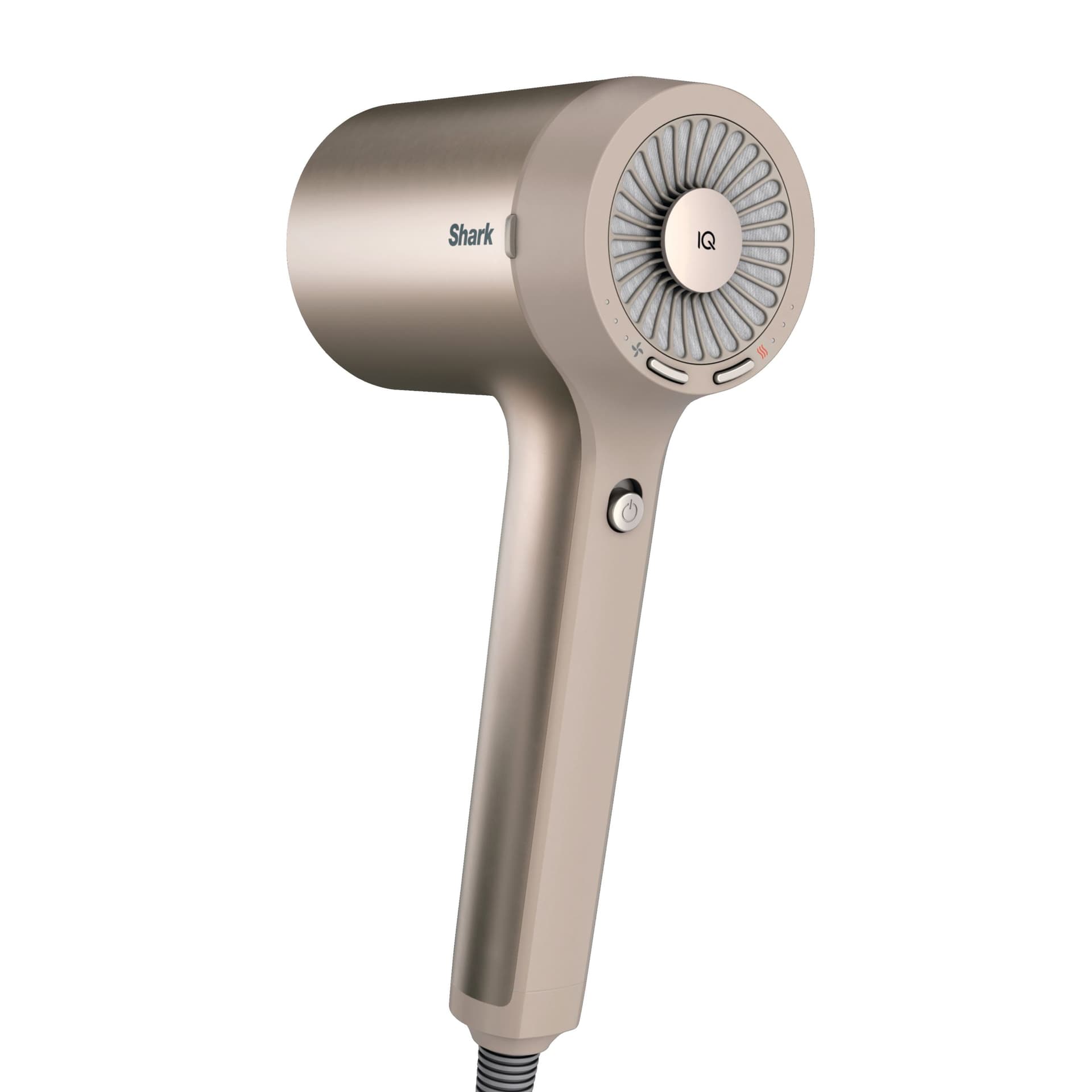 Shark HyperAIR IQ Technology Fast-Drying Ionic Hair Dryer with Concentrator, Stone