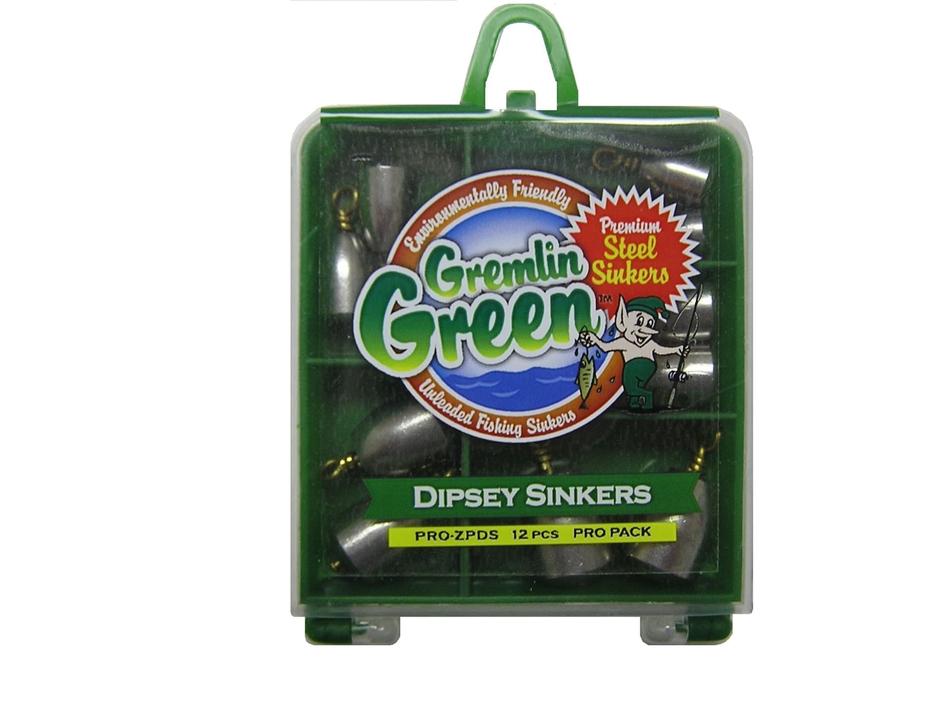 Water Gremlin Dipsey Swivel Sinkers Pro Pack, Steel, 17-pk