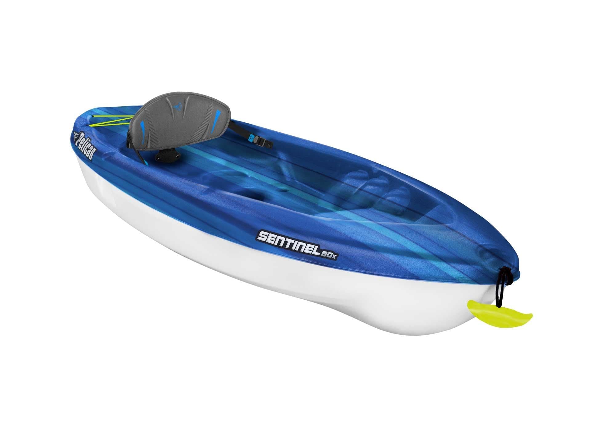 Pelican Sonic 80X/Sentinel 80X Sit-On 1-Person Kids Kayak, 7.9-ft