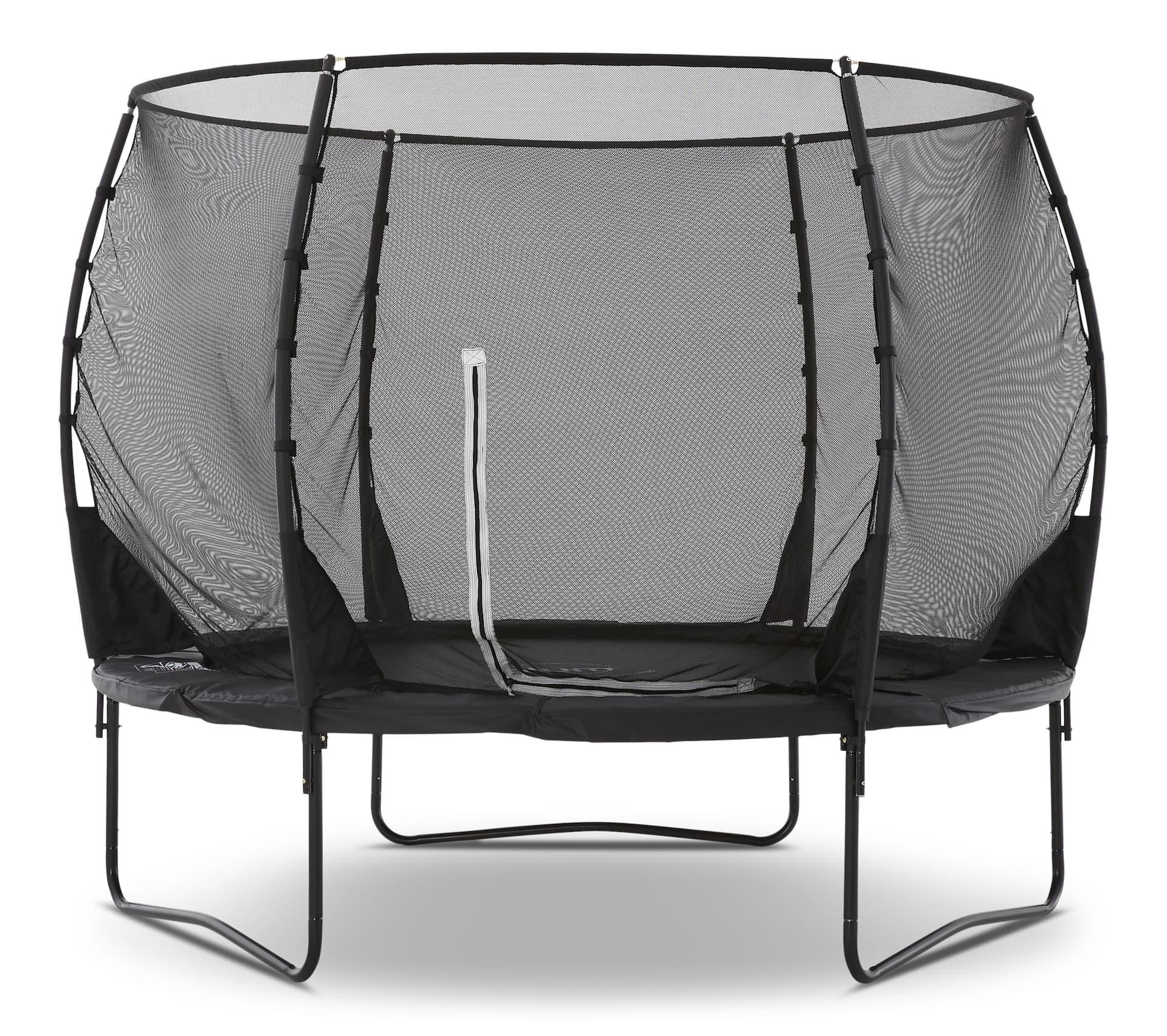 Plum® Magnitude Springsafe® Outdoor Trampoline with Sun Shade, Safety Enclosure and Cover, 10-ft, Ages 6+