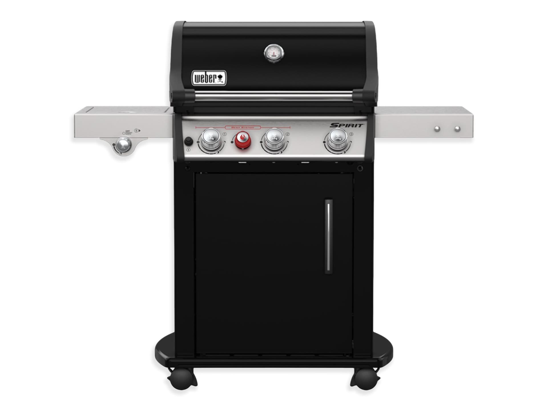 Weber Spirit E 335 3-Burner Outdoor BBQ Grill with Multi-functional Cooking System, 424-sq-in Cooking Space