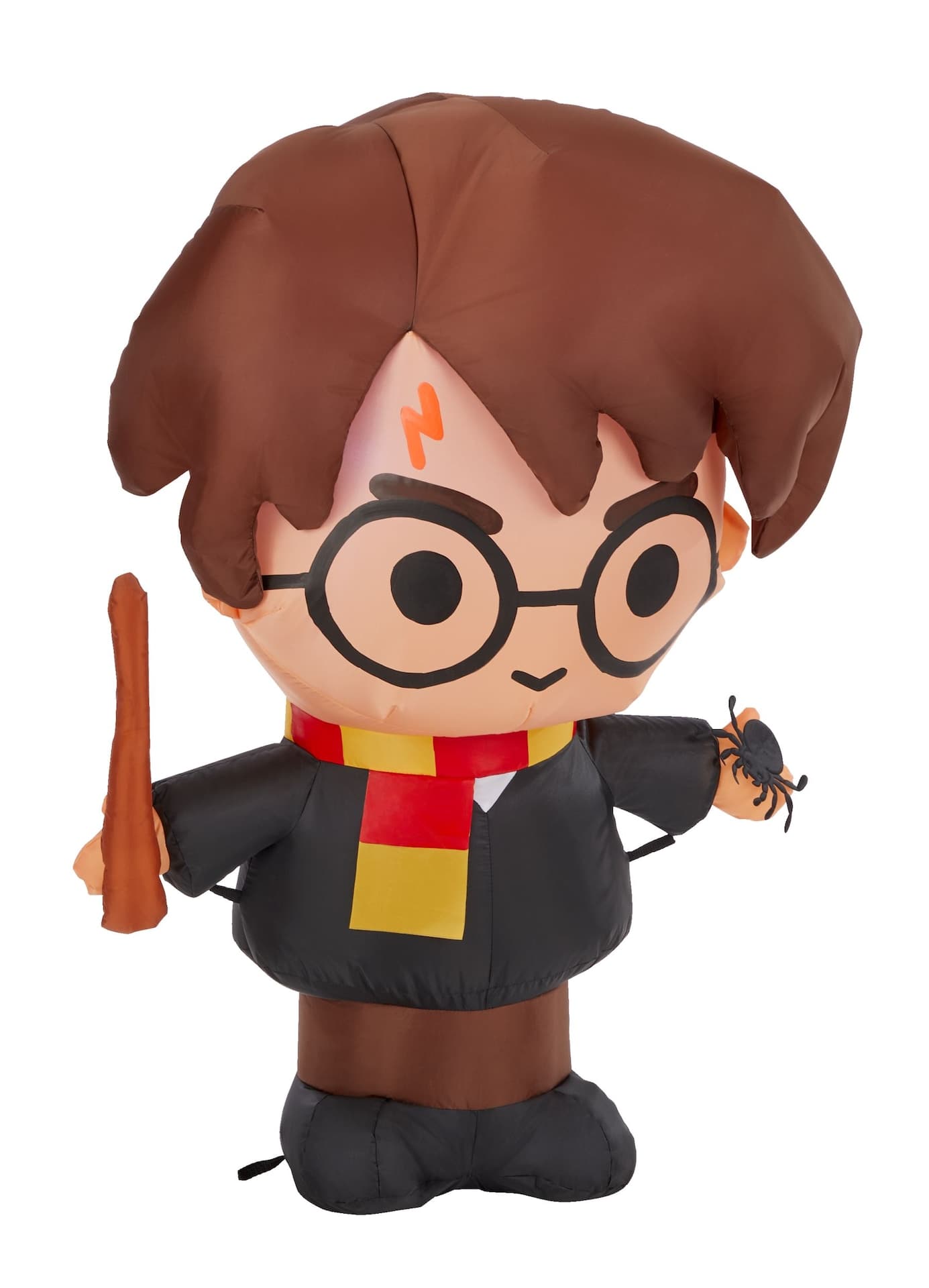 Gemmy Harry Potter LED Light-Up Airblown Inflatable, Brown/Black, 3-ft, Self Inflating Outdoor Decoration for Halloween