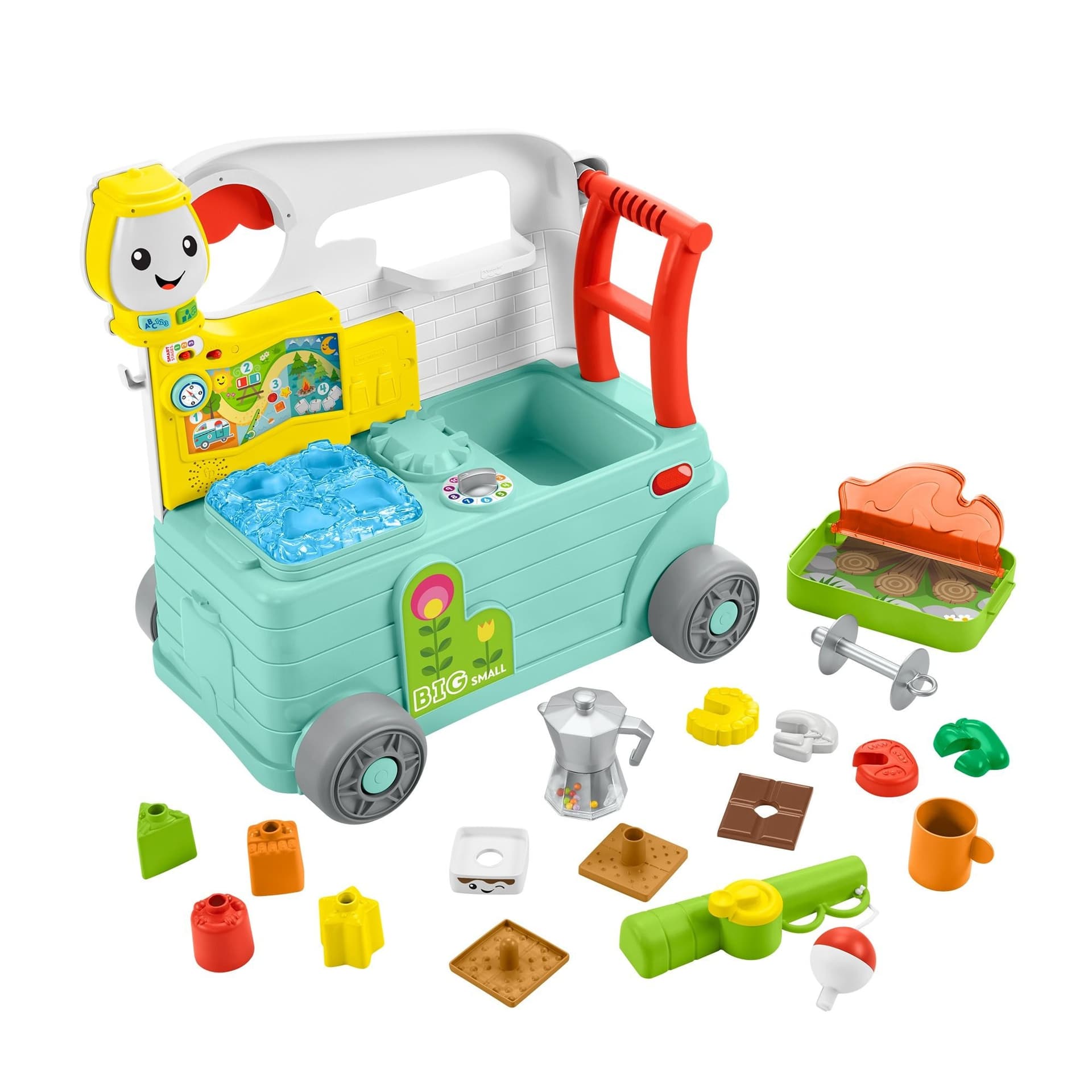 Fisher-Price® Laugh & Learn® 3-in-1 On-the-Go Camper, Ages 1+