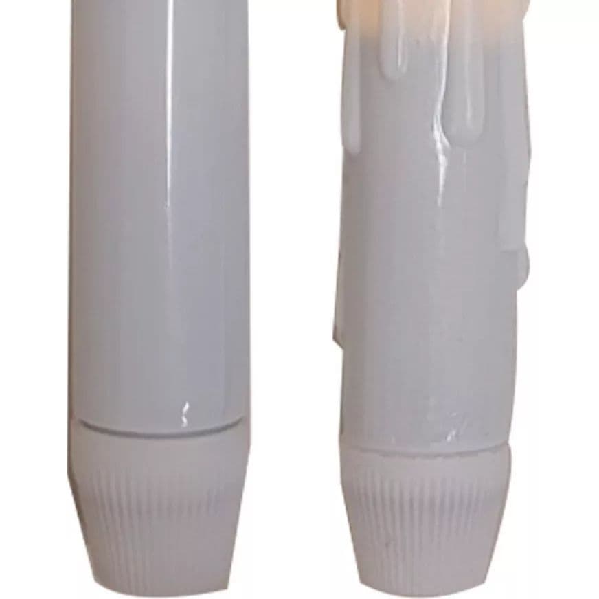 Harry Potter LED Light-Up Floating Candles, White, 6.6-in, 11-pk, Light Activated Indoor/Outdoor Decoration for Halloween