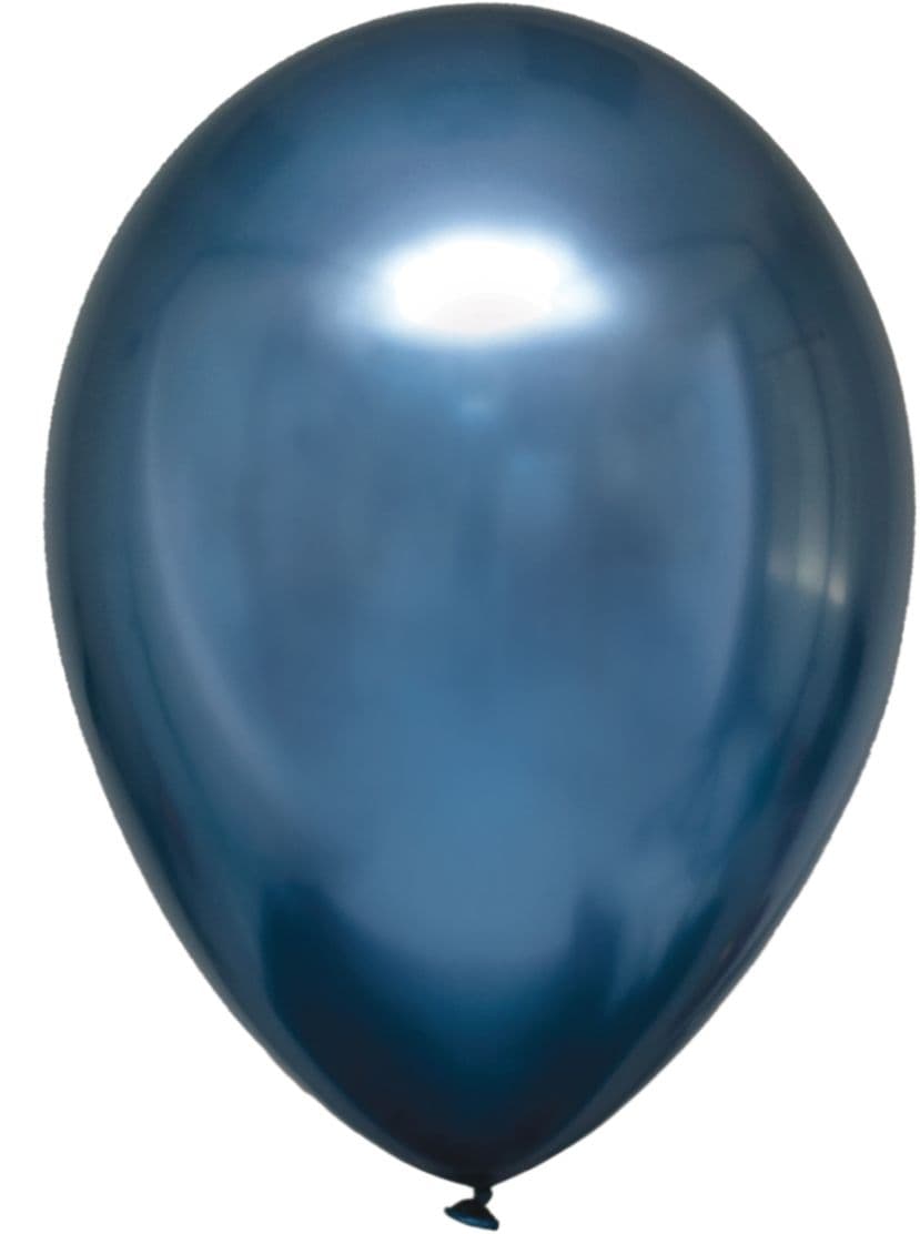 Round Satin Latex Balloons, Assorted Colours, 11-in, 6-pk, for Birthday Party