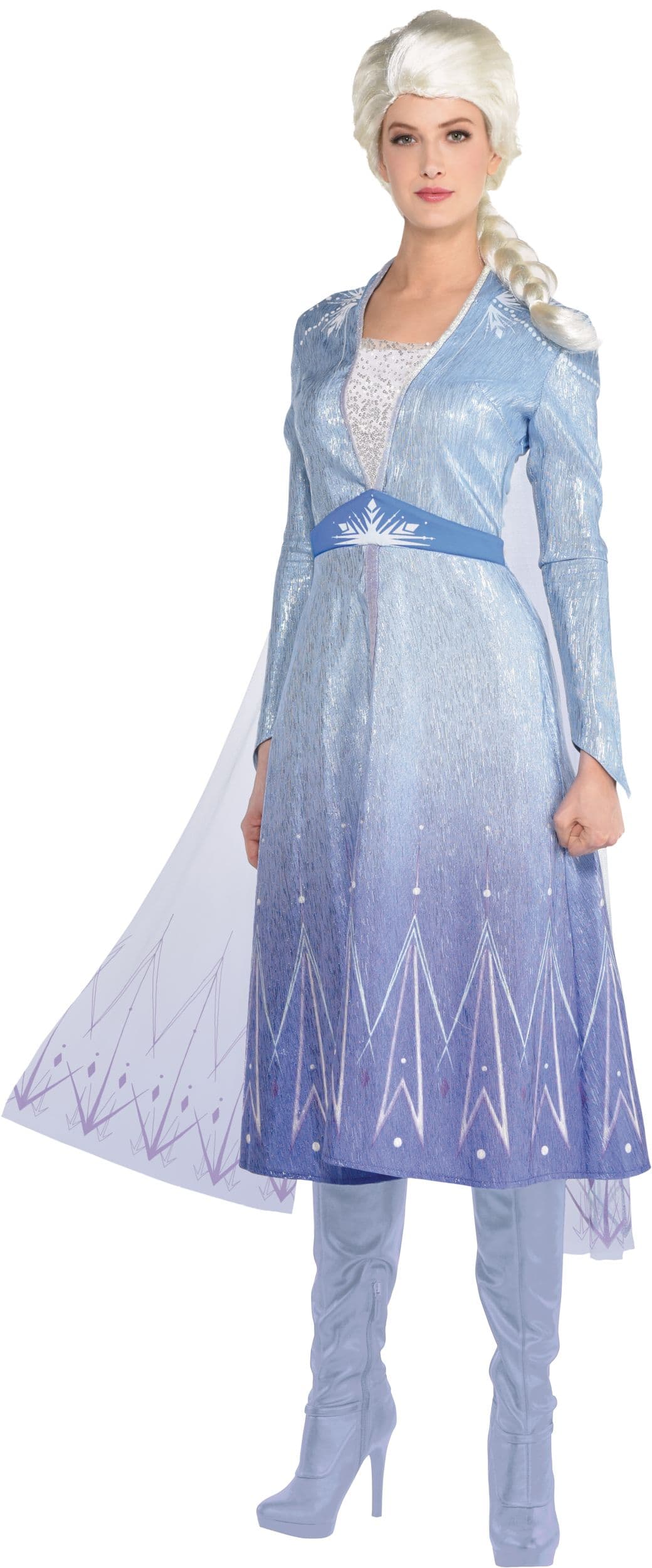 Frozen 2: Act 2 Elsa Halloween Costume, Adult, More Options Available