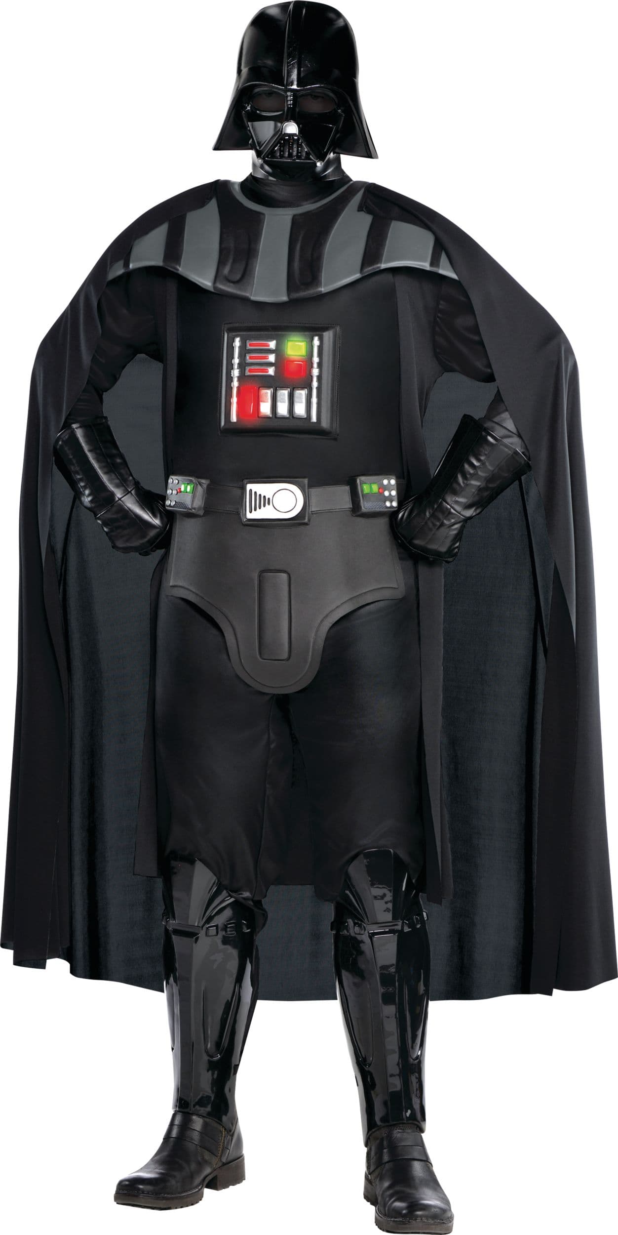 Men's Disney Star Wars Darth Vader Black Jumpsuit Halloween Costume, Assorted Sizes