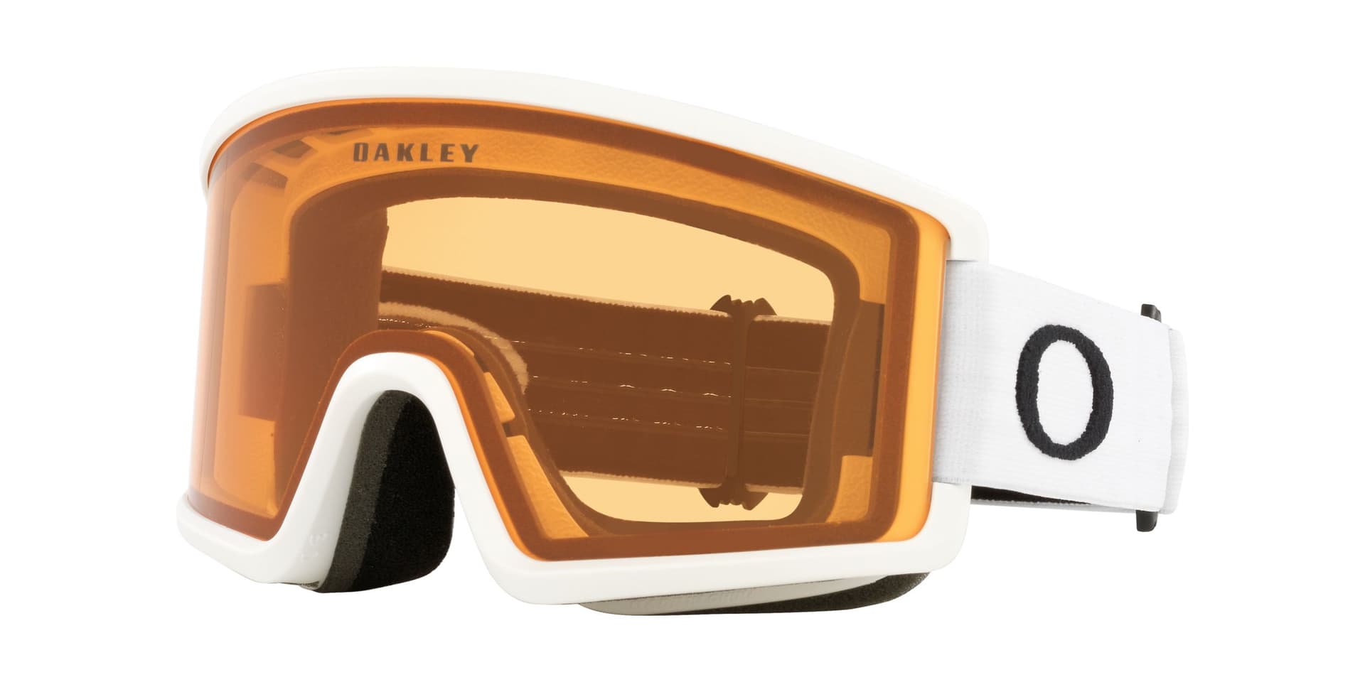 Oakley Target Line M Women's Ski & Snowboard Goggles 2023/24 White with Persimmon Lens